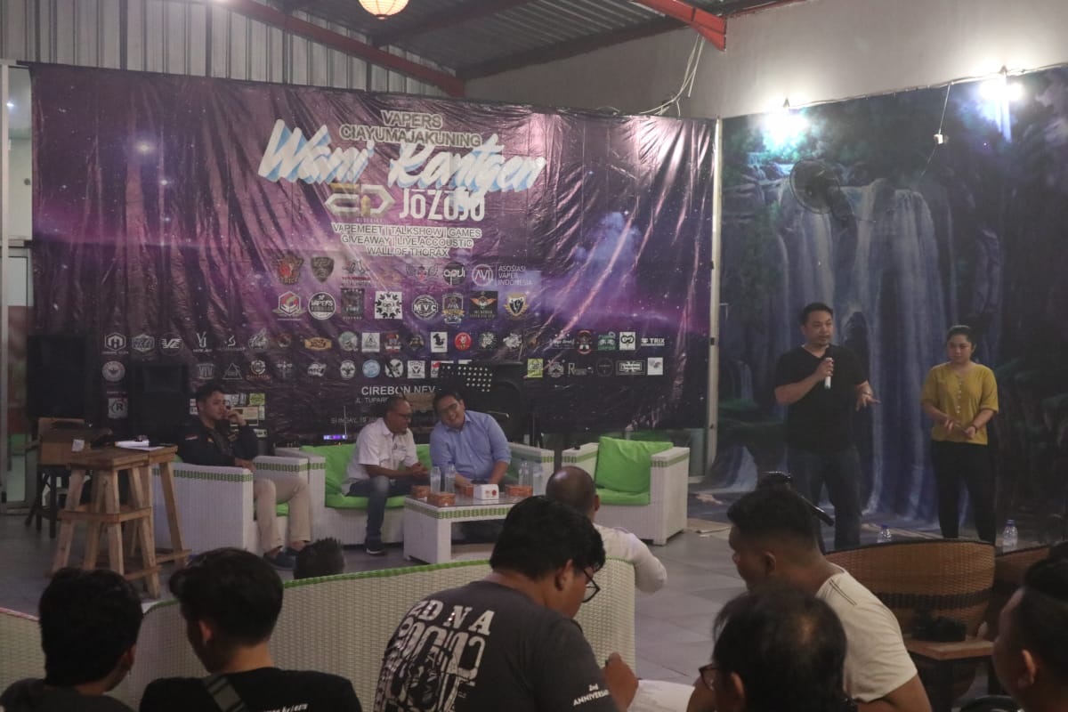 Gathering, Vapers Ciayumajakuning Pajang Hasil Rontgen