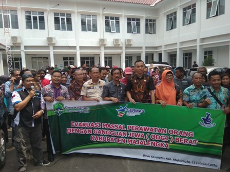 33 Orang Gila akan Disembuhkan, Lolos Evakuasi Dikirim ke RSMM Bogor