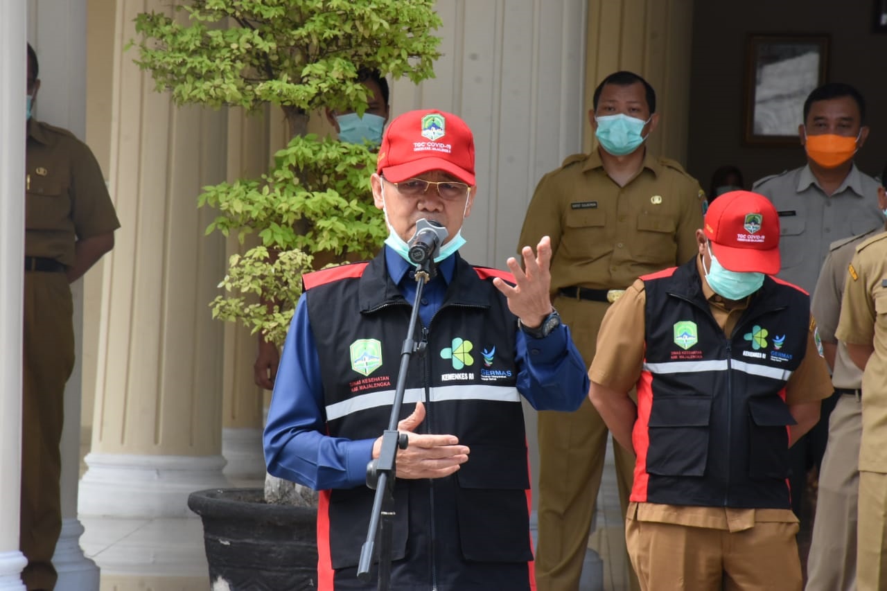 Kabupaten Majalengka Bentuk Crisis Center, Pikom, dan TGC Covid-19