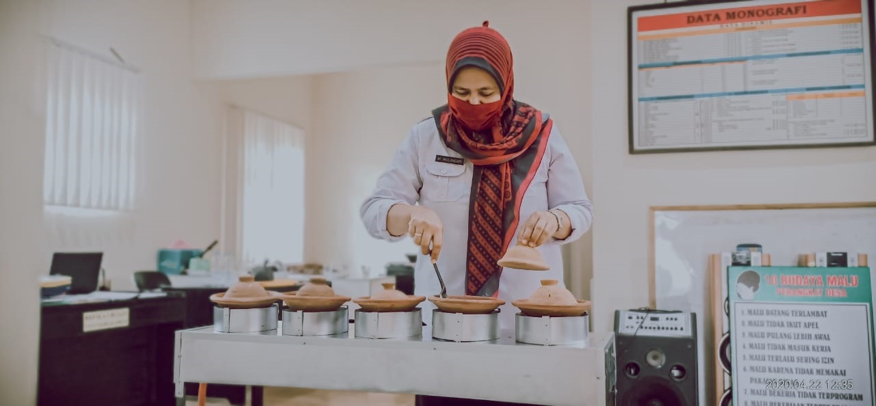 Pemdes Bonang Perhatikan Pedagang Serabi