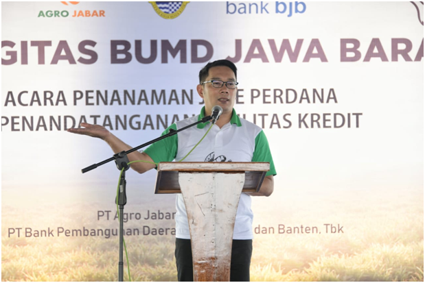 Kang Emil Apresiasi Kolaborasi Dua BUMD Jabar di Bidang Pertanian