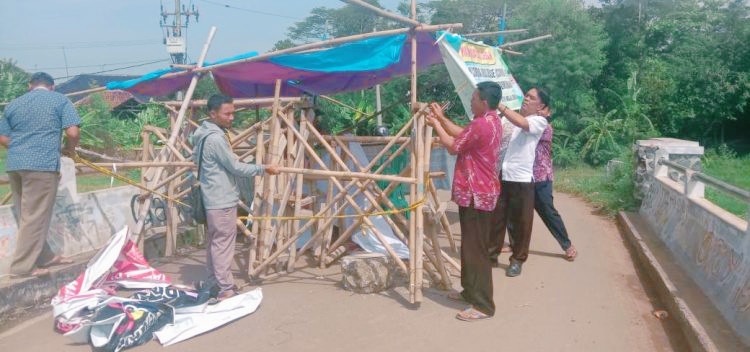 PSBB Berakhir, Blokade Jalan Alternatif Kedungkencana dan Kedungsari Dibuka