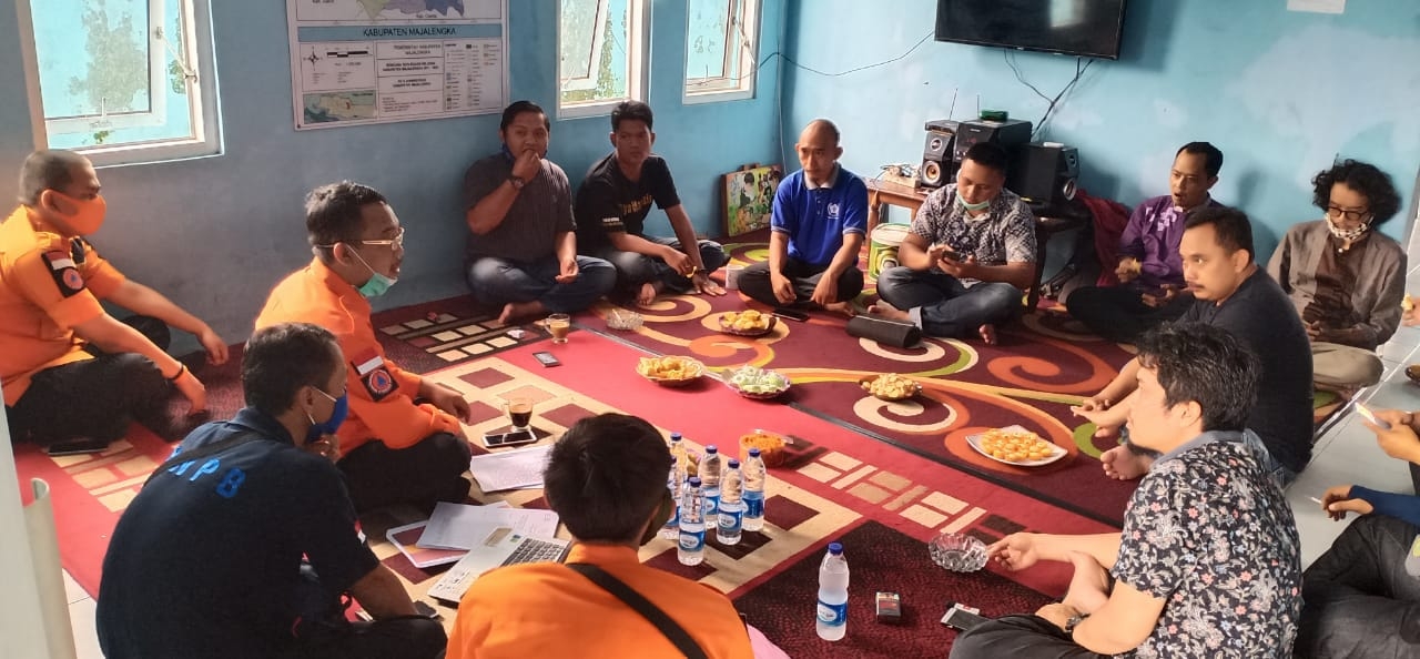 PWI Diskusi Bareng Sekda dan BPBD