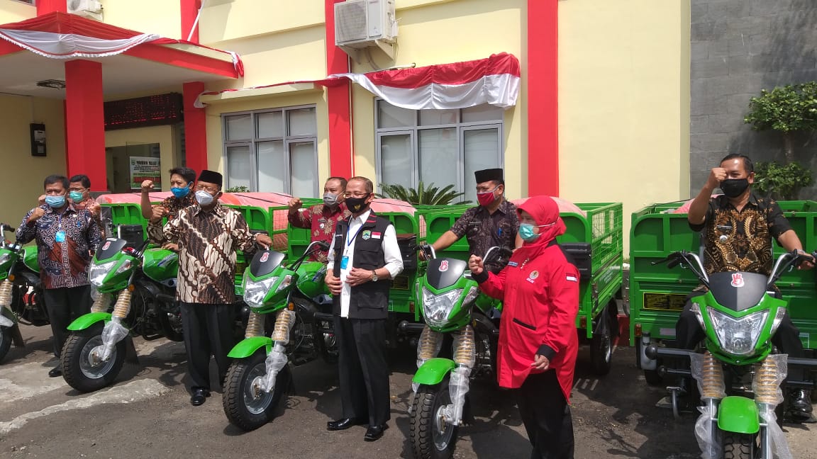 Lima Kecamatan Rawan Covid-19 Terima Hibah Cator