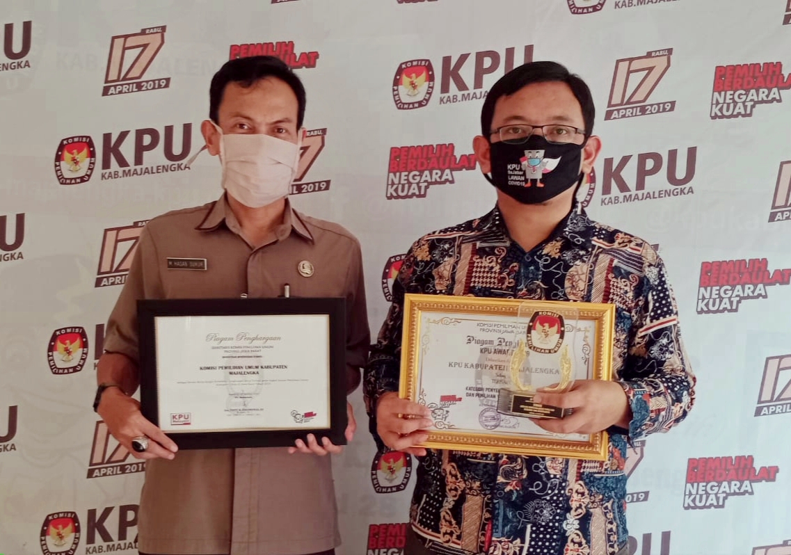 KPU Majalengka Kembali Raih Prestasi