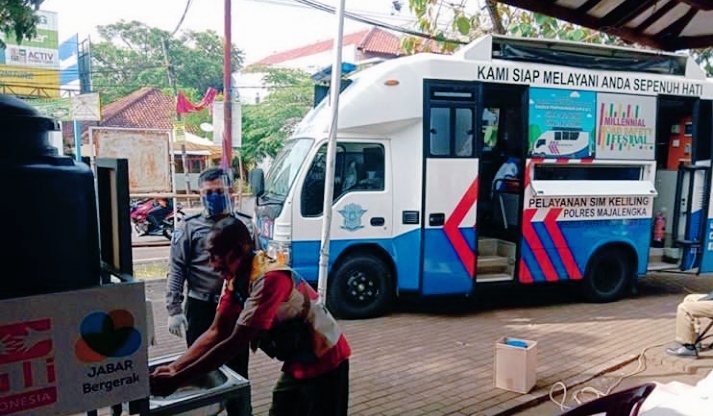 SIM Keliling Mulai Beroperasi