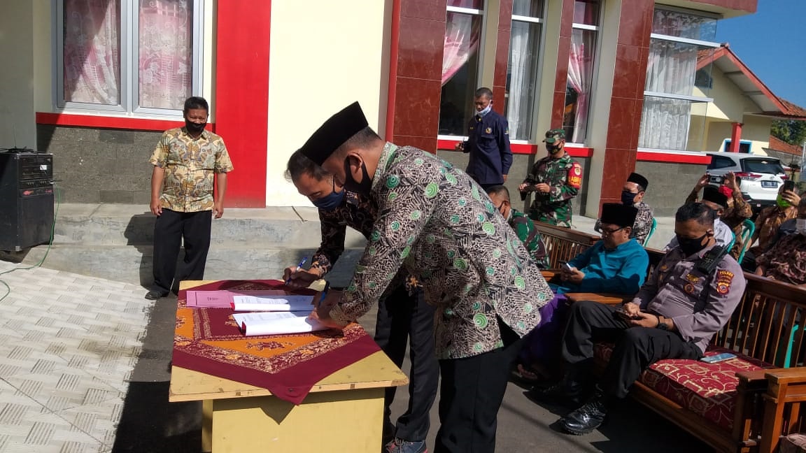 Pemcam Argapura Sertijab, Dede Dukung Visi Raharja