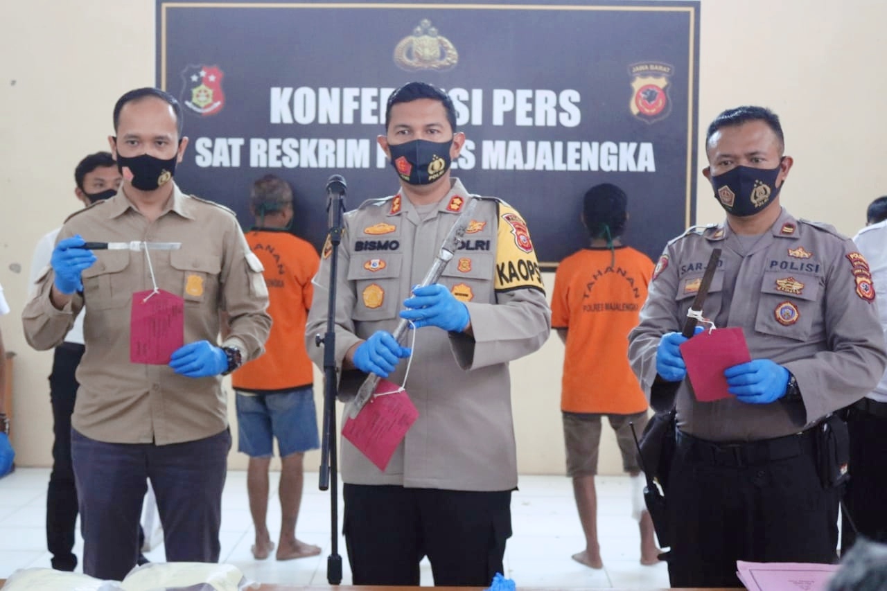 Polisi Amankan 3 Pebobol Toko, Satu Pelaku Didor  karena Melawan