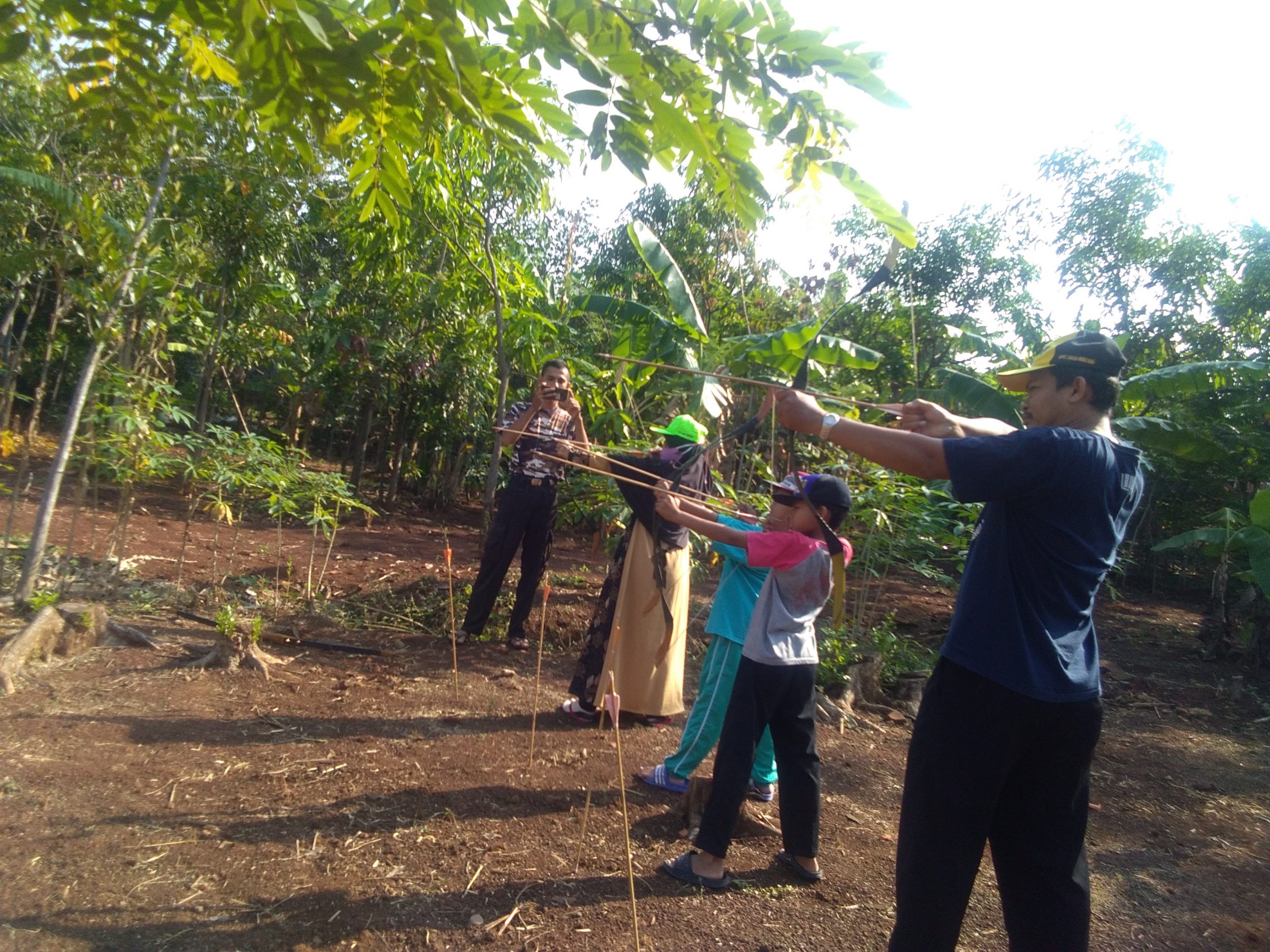 Desa Wanajaya Punya Area Memanah