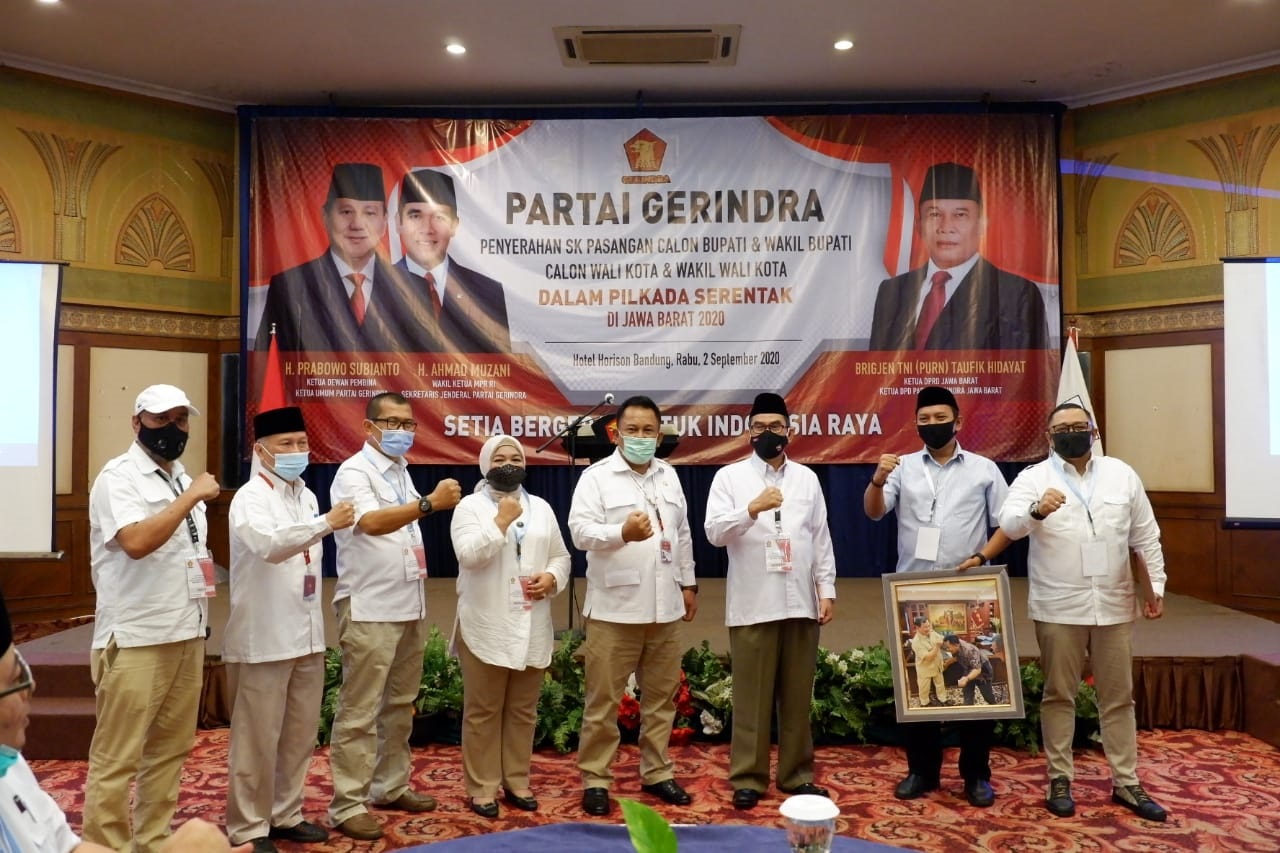 Gerindra Kembali Deklarasikan 3 Paslon untuk Pilkada