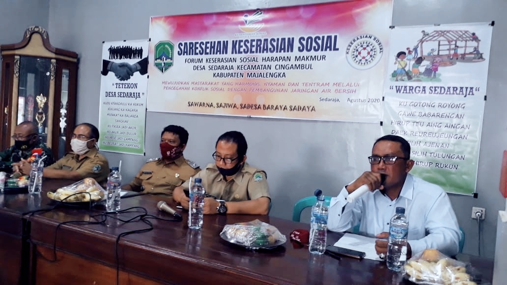 Pemdes Sidaraja Dukung Program Keserasian Sosial