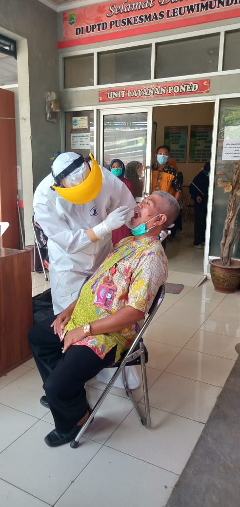 39 Pegawai Puskesmas Leuwimunding Tes Swab