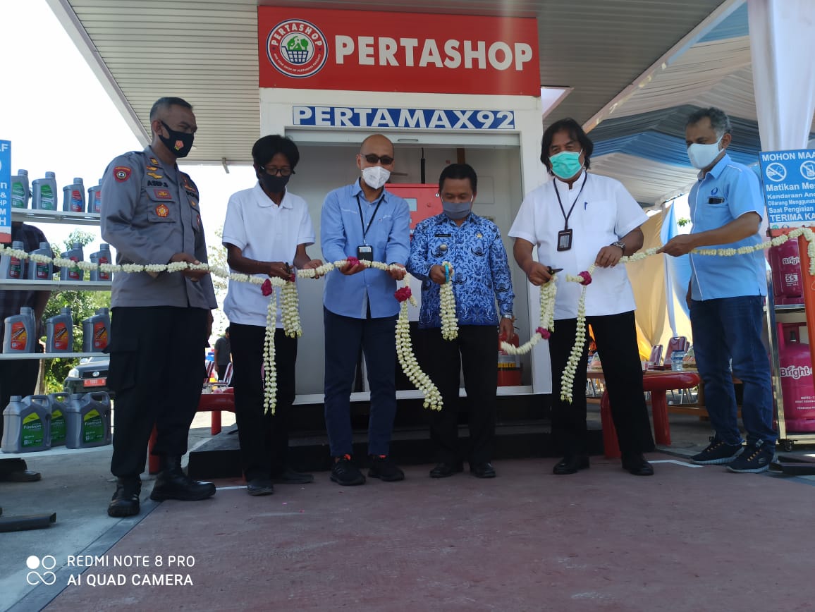 Pertamina Resmikan Pertashop di Jatitujuh