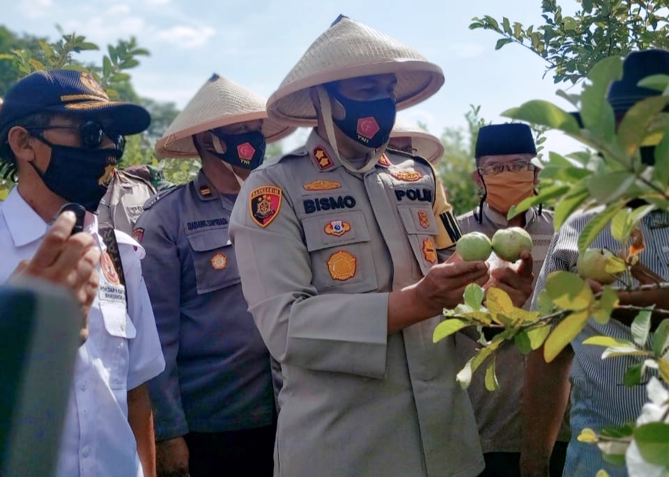 Polres Majalengka Dukung Ketahanan Pangan