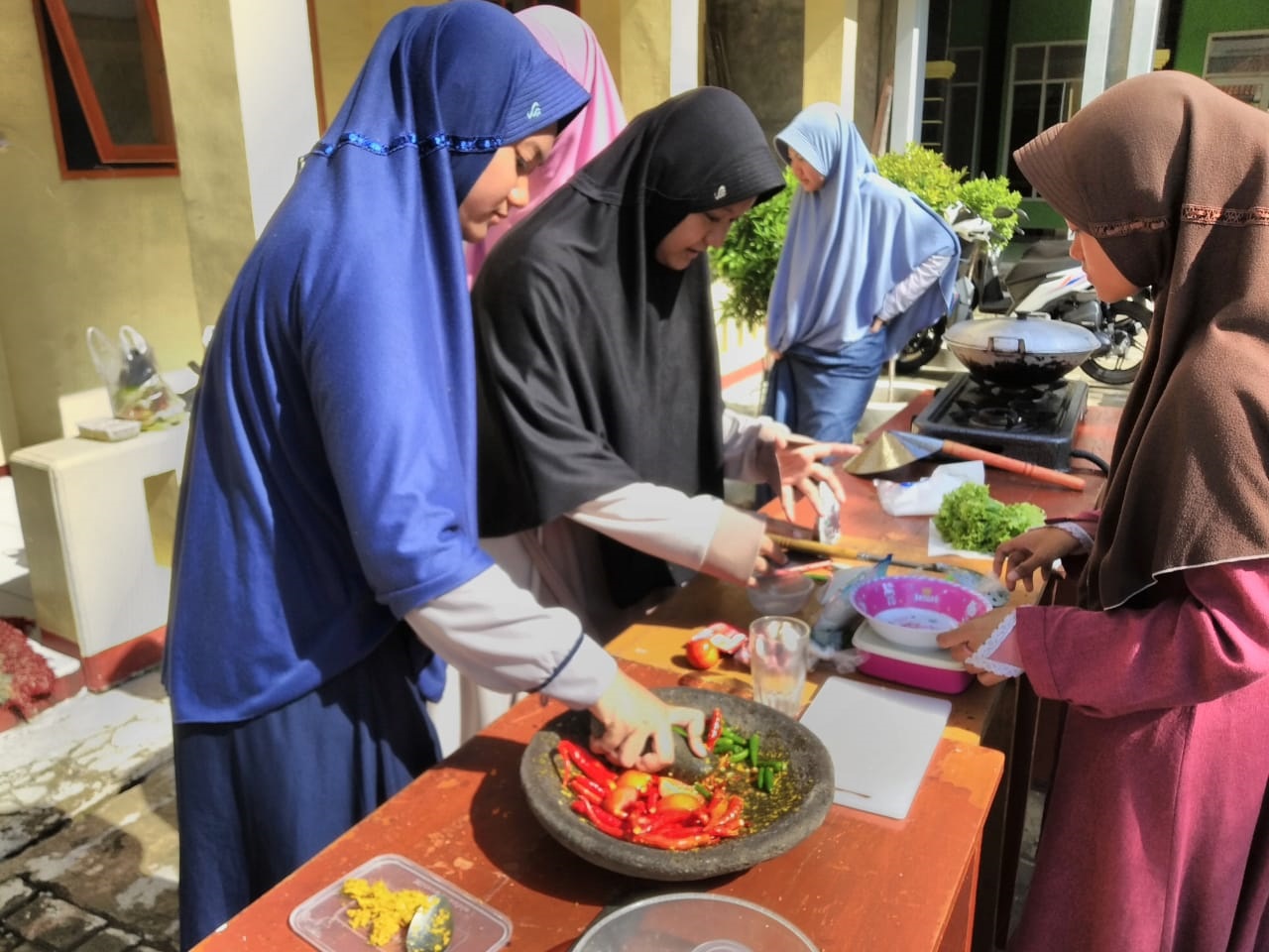 Refreshing lewat Cooking Day