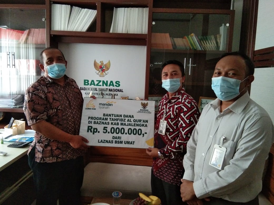 Baznas Terima Bantuan dari Perbankan untuk Hafiz Quran