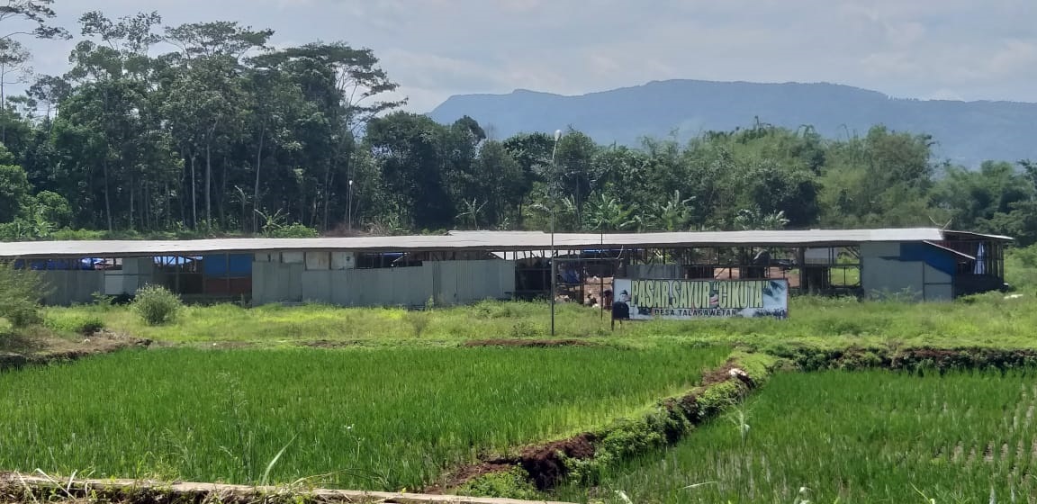 Pasar Sayur Cikuta Tidak Terawat