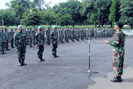 Tiga Prajurit Ikut Misi Perdamaian PBB