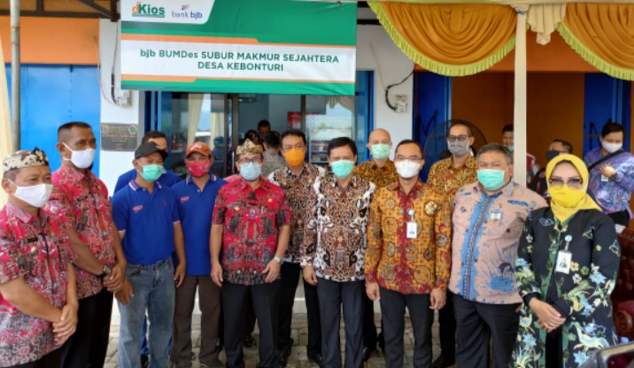 Bank Bjb Dukung BUMDes Mart di Kabupaten Cirebon