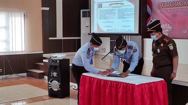Lapas Kelas IIB Majalengka Deklarasi Janji Kinerja