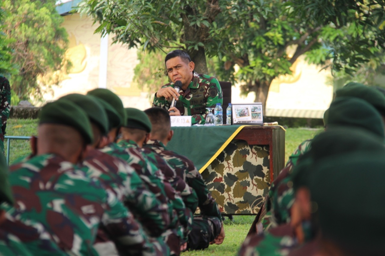 Danbrigif  Kunjungi Markas Galuh Taruna