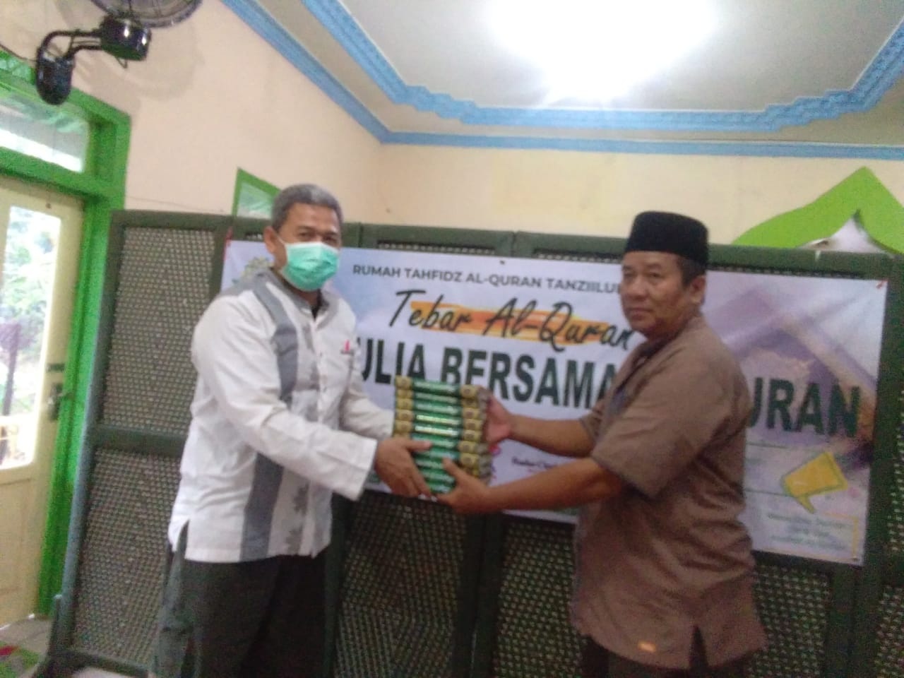 Musala Dapat Bantuan Alquran