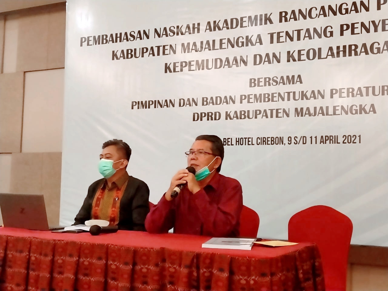 Bapemperda Bahas Naskah Akademik Raperda, Penyelenggaraan Kepemudaan dan Keolahragaan