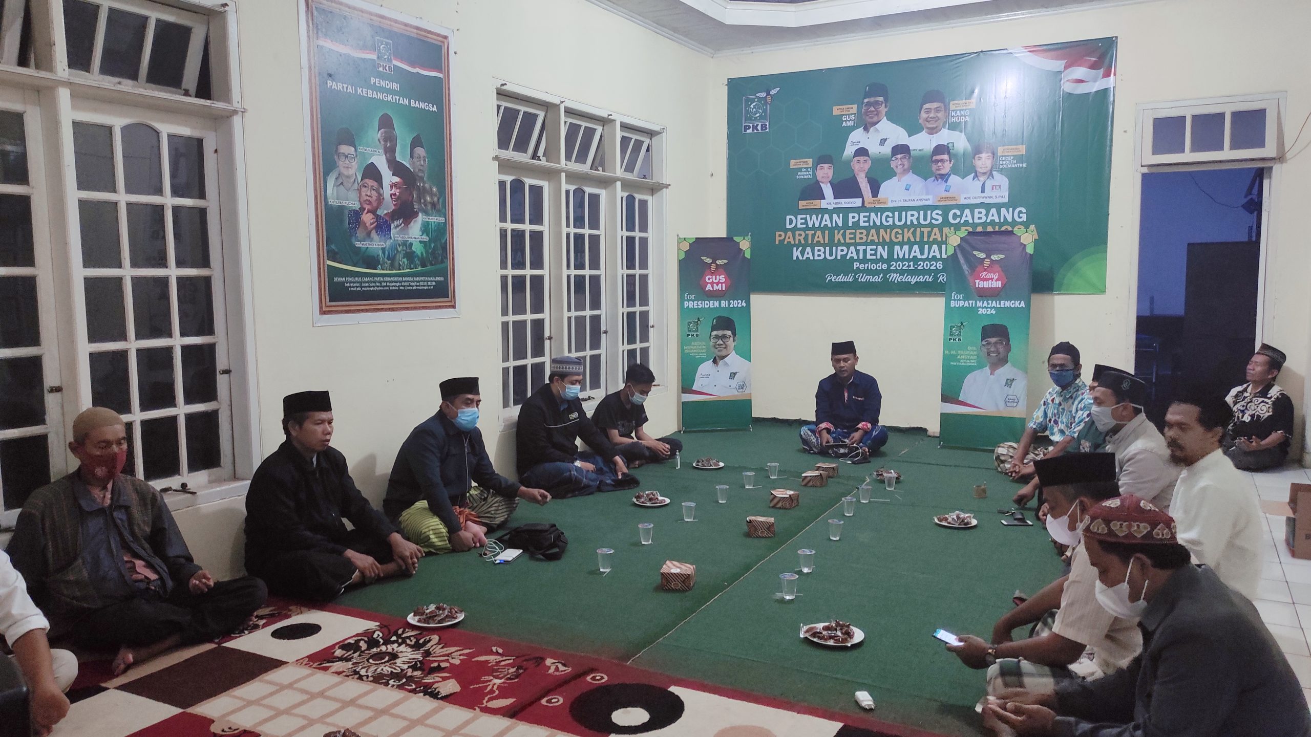 Taufan Berpulang, PKB Majalengka Berduka