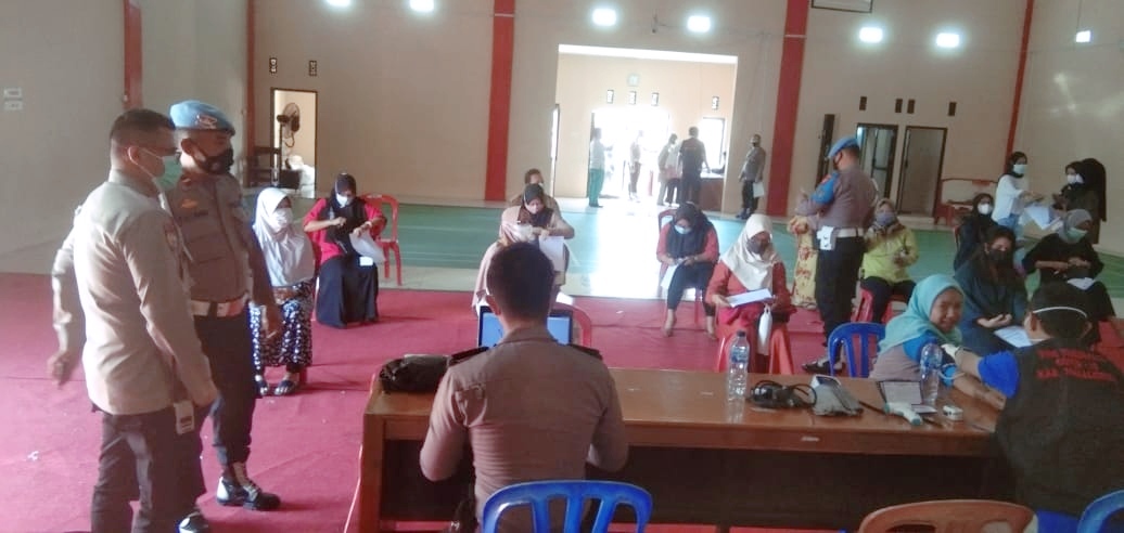 Polres Majalengka Gelar Vaksinasi Dosis Kedua