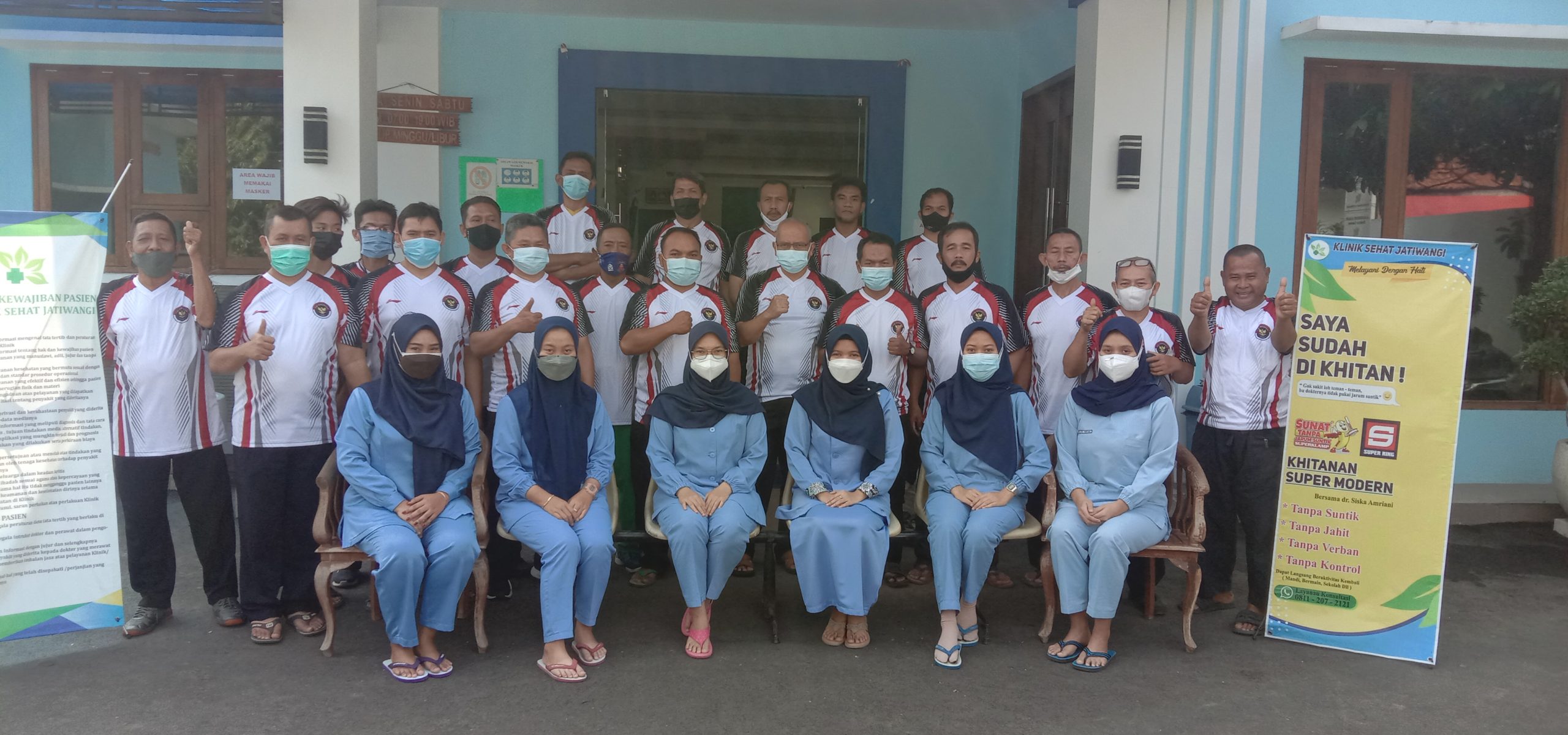 Klinik Sehat Jatiwangi dan PB Metro Gelar Turnamen Bulutangkis