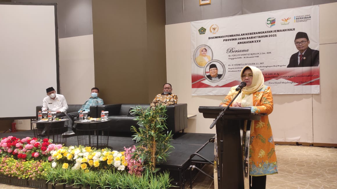 Hj Itje Siti Dewi Kuraesin Sebut Pembatalan Haji Bukan Karena Utang