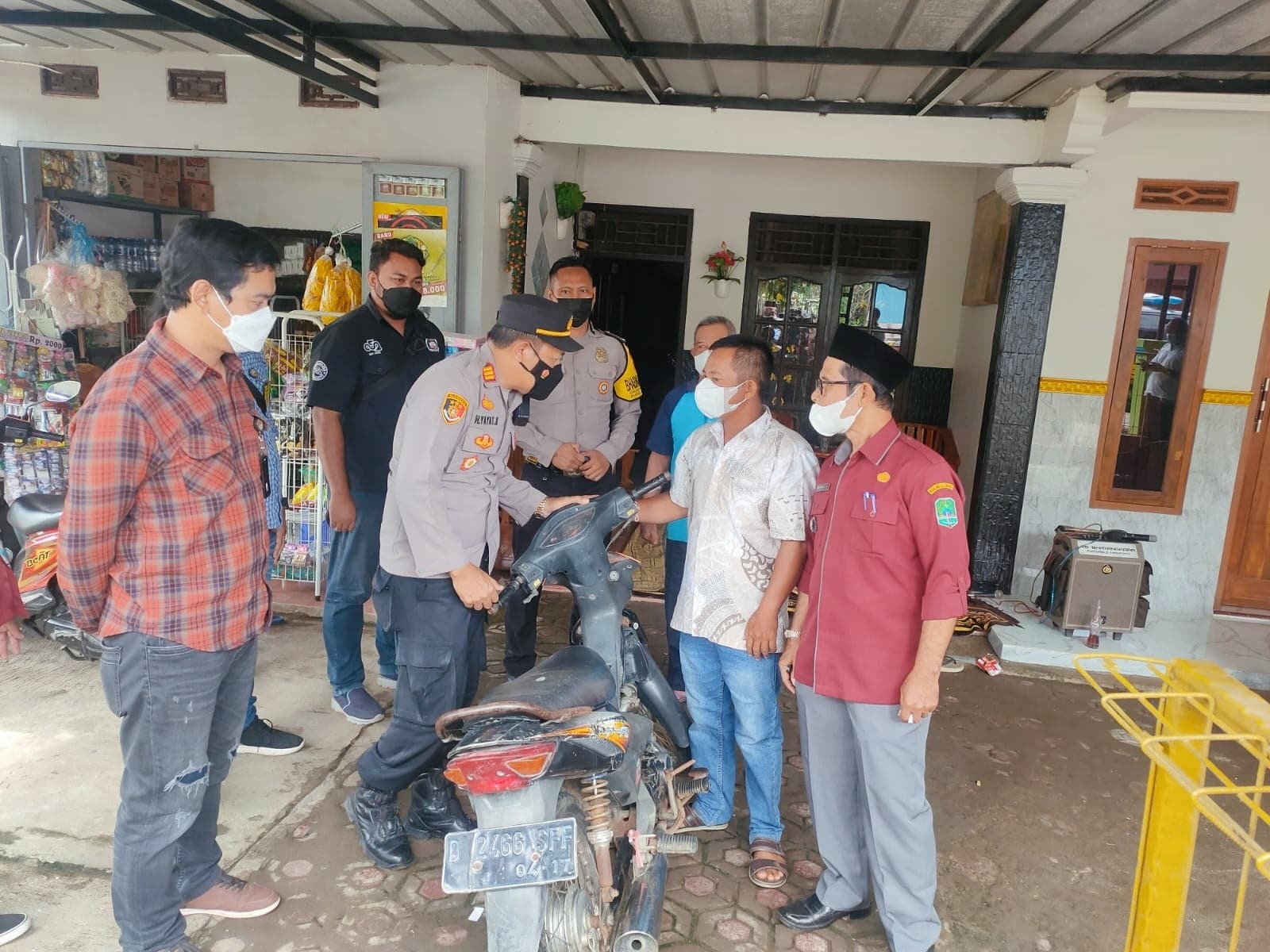 Sepeda Motor Korban Pencurian Dikembalikan