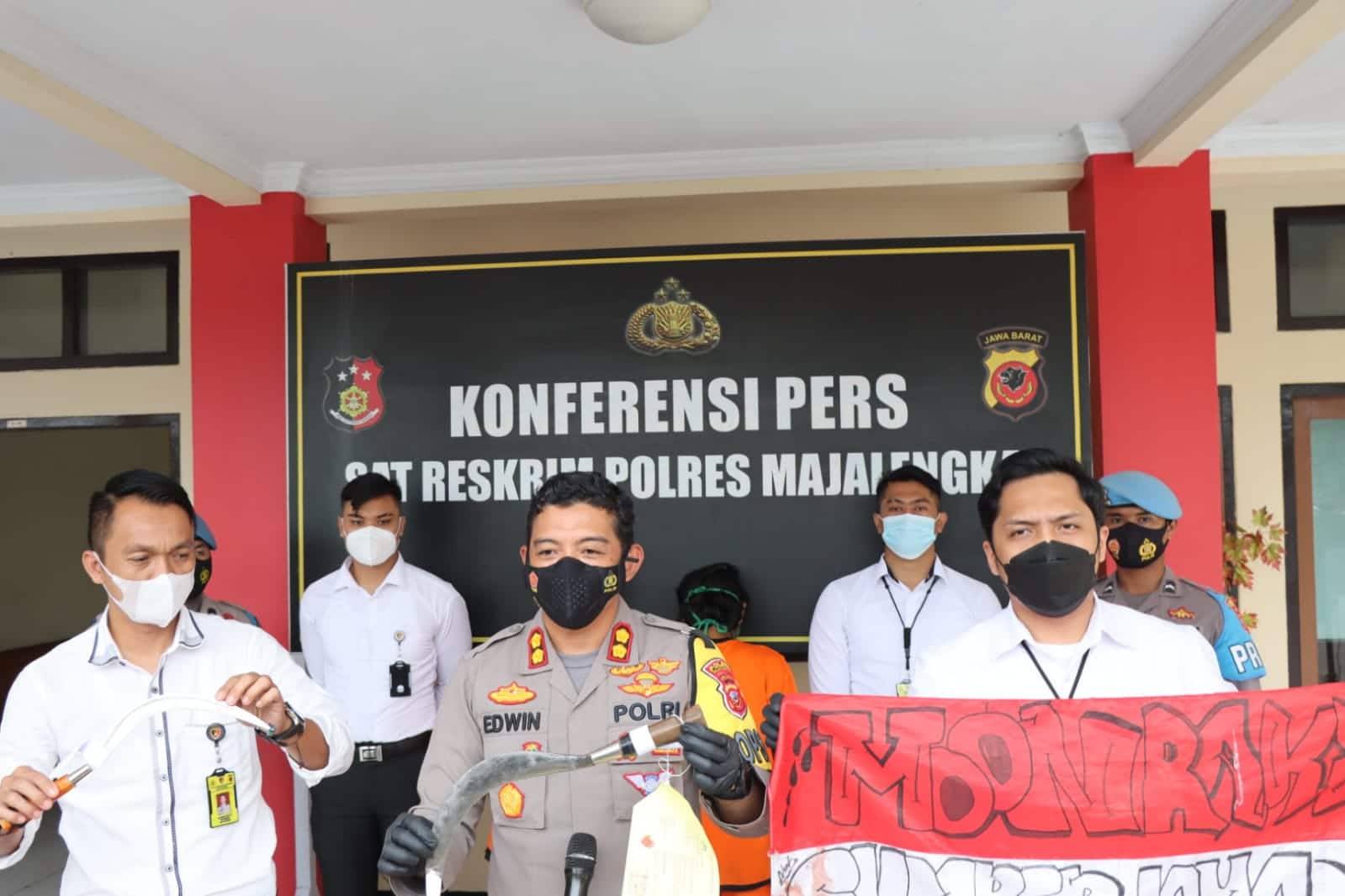 Geng Motor Bacok Warga di Bongas Wetan Majalengka, Tangannya Putus